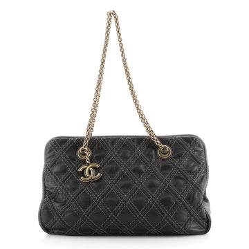 Chanel Triptych Tote Quilted Calfskin