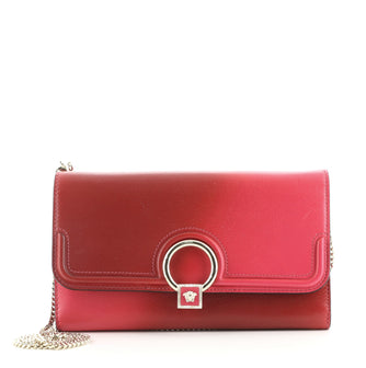 Versace Audrey Chain Clutch Ombre Leather Small