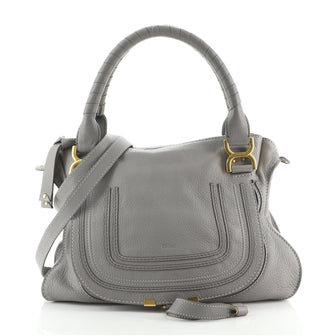 Chloe Marcie Satchel Leather Medium