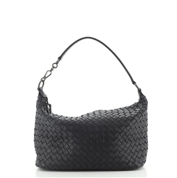Bottega Veneta Zip Hobo Intrecciato Nappa Small