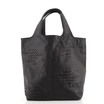 Bottega Veneta Regent Tote Leather with Intrecciato Detail