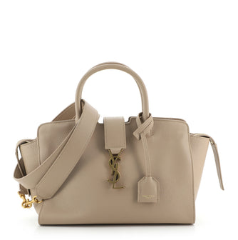Saint Laurent Monogram Cabas Downtown Leather Baby