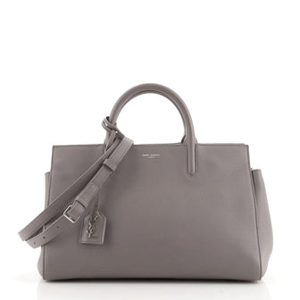 Saint Laurent Rive Gauche Cabas Leather Small