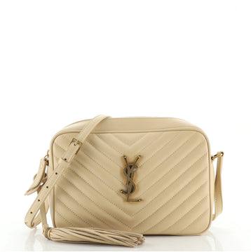 Saint Laurent Lou Camera Bag Matelasse Chevron Leather Small