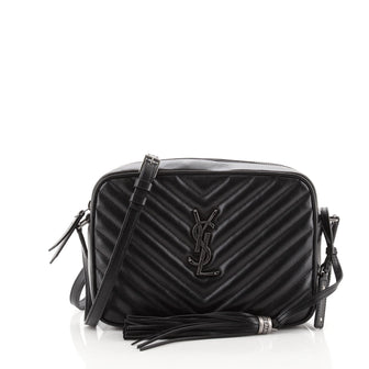 Saint Laurent Lou Camera Bag Matelasse Chevron Leather Small