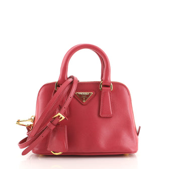 Prada Promenade Bag Saffiano Leather Mini