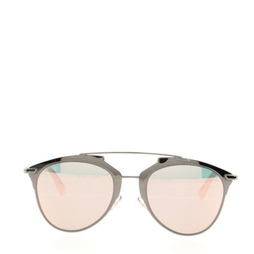 Christian Dior Reflected Aviator Sunglasses Metal