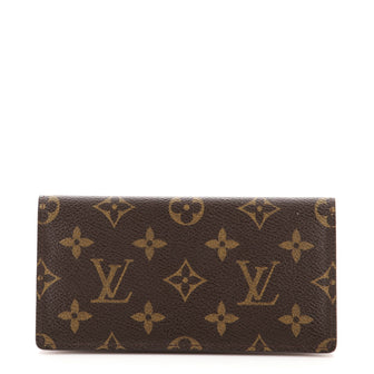 Louis Vuitton Checkbook Cover Monogram Canvas
