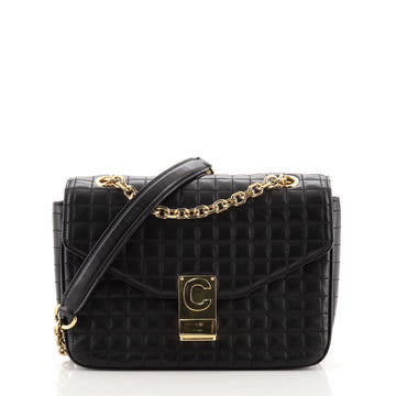 Celine C Bag Quilted Leather Medium