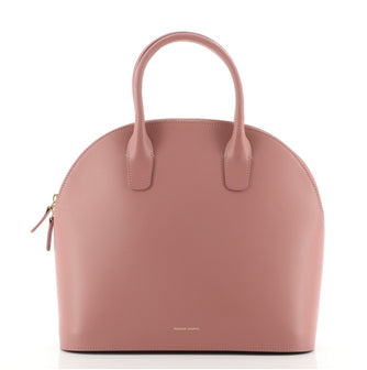 Mansur Gavriel Top Handle Bag Leather. Large