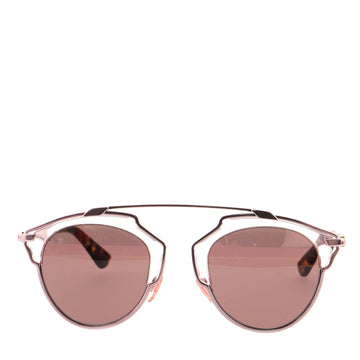 Christian Dior So Real Aviator Sunglasses Acetate and Metal