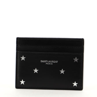Saint Laurent Card Holder Printed Leather