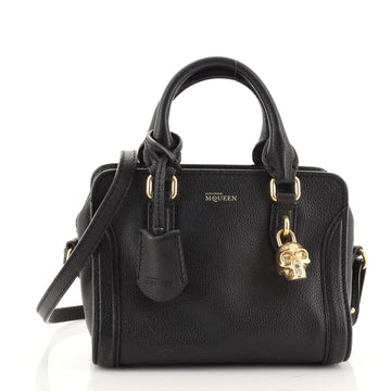 Alexander McQueen Padlock Zip Around Tote Leather Mini