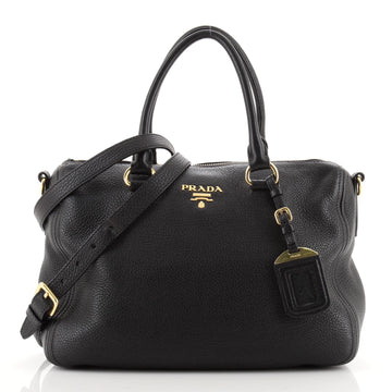 Prada Convertible Bauletto Bag Vitello Phenix Medium