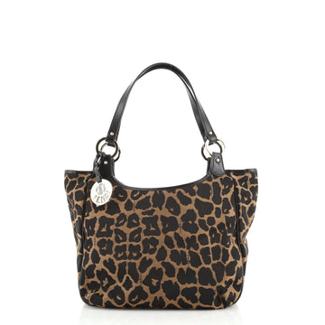 Fendi Chef Tote Printed Canvas Small