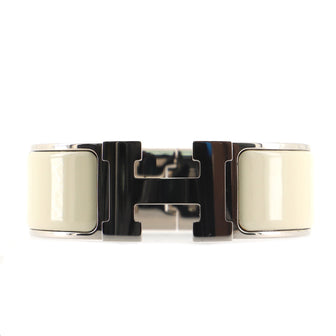 Hermes Clic Clac H Bracelet Enamel Wide