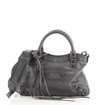 Balenciaga Town Classic Studs Bag Leather