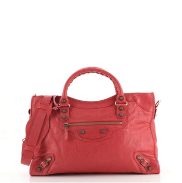Balenciaga City Classic Studs Bag Leather Medium