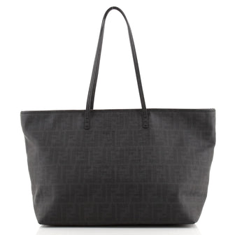 Fendi Roll Tote Zucca Coated Canvas Large
