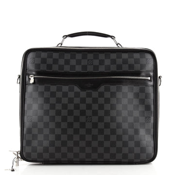 Louis Vuitton Steeve Briefcase Damier Graphite