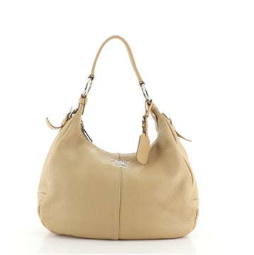 Prada Zip Top Hobo Vitello Daino Medium
