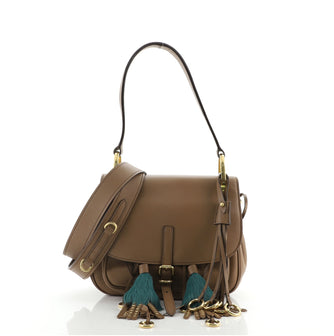 Prada Corsaire Convertible Shoulder Bag City Calf Small