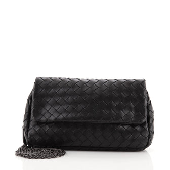 Bottega Veneta Expandable Chain Crossbody Bag Intrecciato Nappa Small
