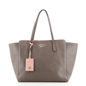 Gucci Swing Tote Leather Medium