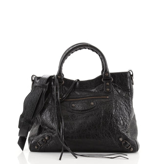 Balenciaga Velo Classic Studs Bag Leather Medium
