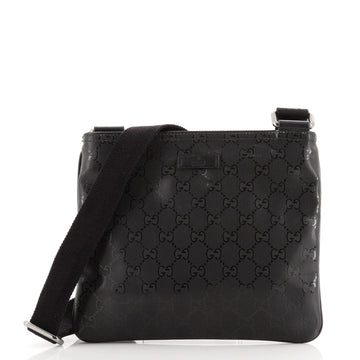 Gucci Zip Top Messenger Bag GG Imprime Small