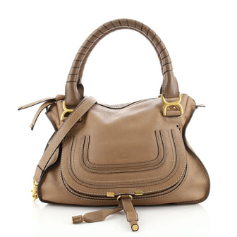 Chloe Marcie Satchel Leather Medium