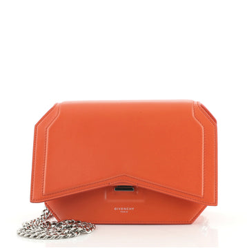 Givenchy Bow Cut Chain Flap Bag Leather