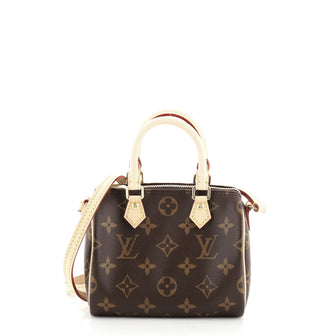 Louis Vuitton Speedy Bandouliere Bag Monogram Canvas Nano