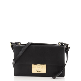 Salvatore Ferragamo Aileen Shoulder Bag Leather Medium