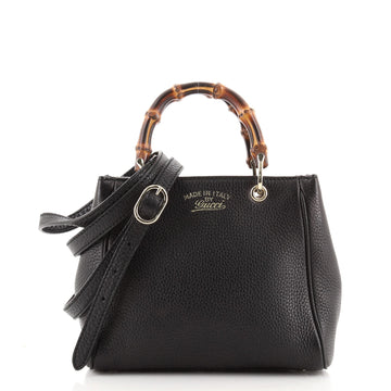 Gucci Bamboo Shopper Tote Leather Mini
