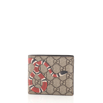 Gucci Bifold Wallet	 Printed GG Coated Canvas