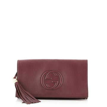 Gucci Soho Clutch Leather