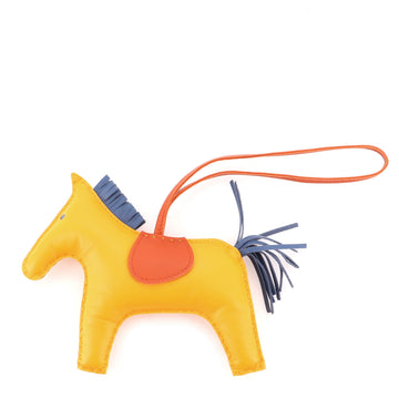 Hermes GriGri Rodeo Bag Charm Leather GM