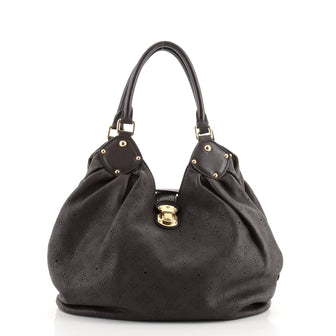 Louis Vuitton L Hobo Mahina Leather