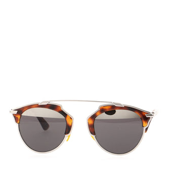 Christian Dior So Real Aviator Sunglasses Acetate and Metal