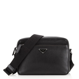 Prada Front Pocket Camera Bag Vitello Daino Medium