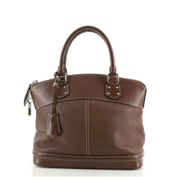 Louis Vuitton Suhali Lockit Handbag Leather PM