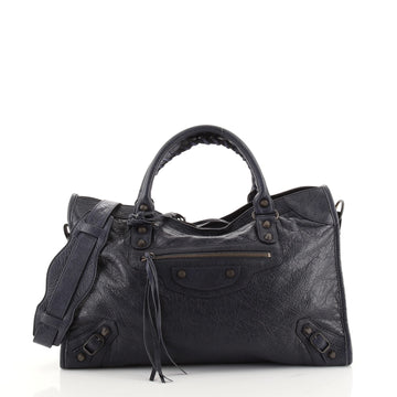 Balenciaga City Classic Studs Bag Leather Medium