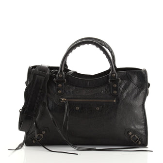 Balenciaga City Classic Studs Bag Leather Medium