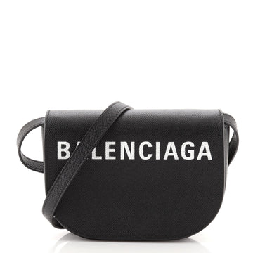 Balenciaga Logo Ville Day Bag Leather XS