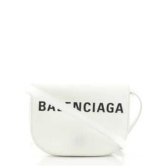 Balenciaga Logo Ville Day Bag Leather XS