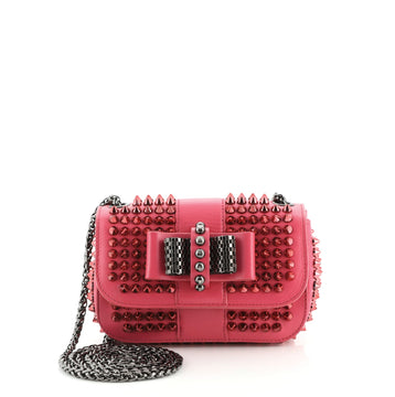 Christian Louboutin Sweet Charity Crossbody Bag Spiked Leather Baby