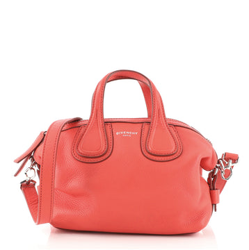 Givenchy Nightingale Crossbody Bag Waxed Leather Micro
