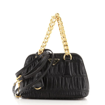 Prada Gaufre Promenade Bag Nappa Leather Mini
