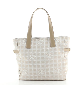 Chanel Travel Line Tote Nylon Large